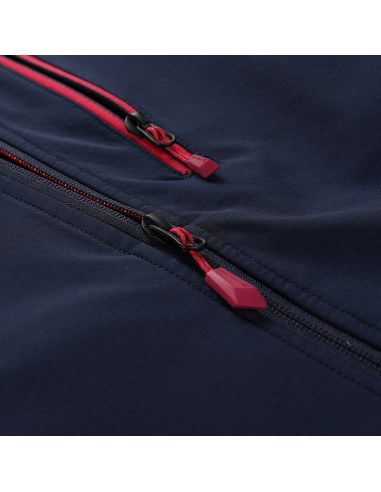 Women's softshell jacket ZORRA mood indigo