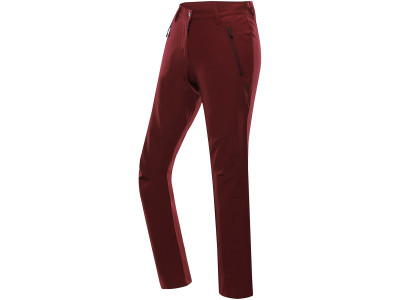 Women's outdoor softshell pants NUTTA pomegranate