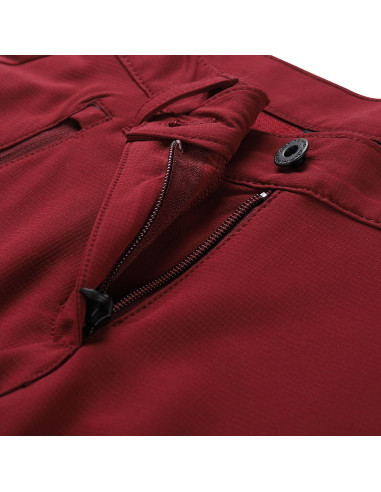 Sieviešu pārgājienu softshell bikses NUTTA granātābolu