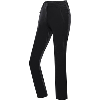 Women's outdoor softshell pants NUTTA black