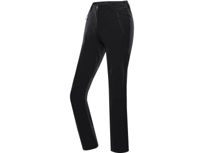 Women's outdoor softshell pants NUTTA black