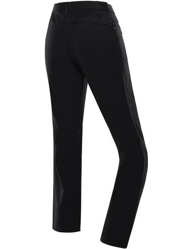 Women's outdoor softshell pants NUTTA black