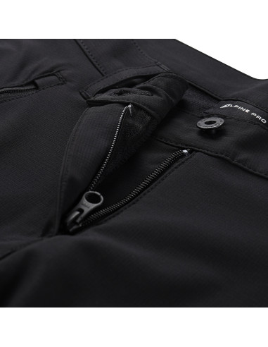 Women's outdoor softshell pants NUTTA black