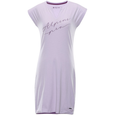 Women's casual dress RUBERA pastel lilac