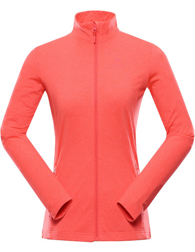 Women's performance sweatshirt FRASEBA neon knockout pink