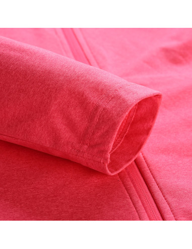 Women's performance sweatshirt FANCA neon knockout pink