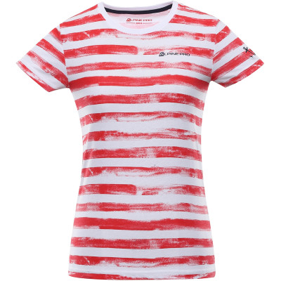 Women's casual T-shirt WATERA flame scarlet