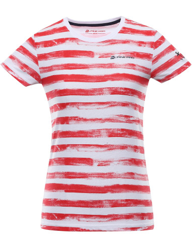 Women's casual T-shirt WATERA flame scarlet