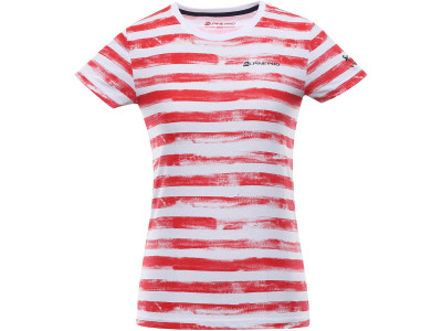 Women's casual T-shirt WATERA flame scarlet