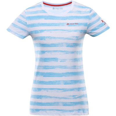 Women's casual T-shirt WATERA ethereal blue