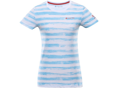 Women's casual T-shirt WATERA ethereal blue