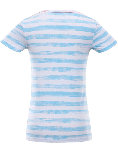 Women's casual T-shirt WATERA ethereal blue