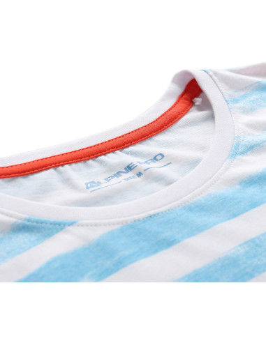 Women's casual T-shirt WATERA ethereal blue