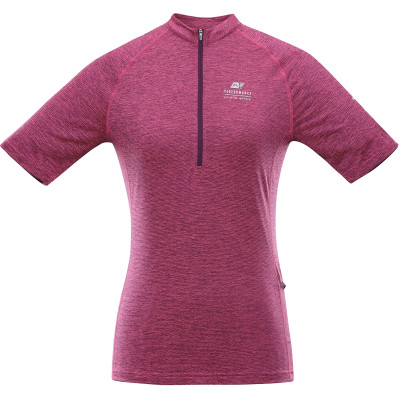 Women's performance T-shirt LATTERA wood violet