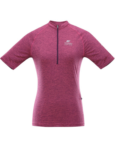 Women's performance T-shirt LATTERA wood violet