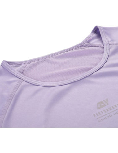 Women's performance T-shirt PANTHERA pastel lilac