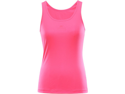 Women's performance T-shirt MIXEDA neon knockout pink