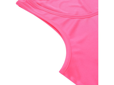 Women's performance T-shirt MIXEDA neon knockout pink