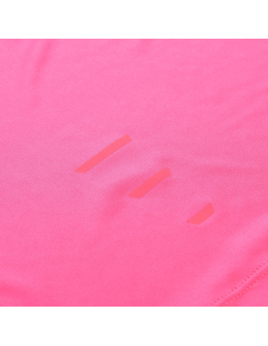 Women's performance T-shirt MIXEDA neon knockout pink