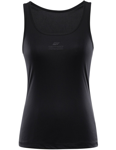 Women's performance T-shirt MIXEDA black