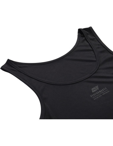 Women's performance T-shirt MIXEDA black