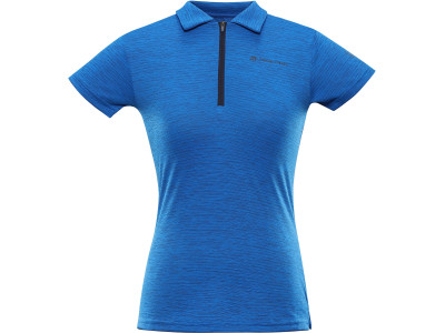 Women's outdoor polo DONNA electric blue lemonade