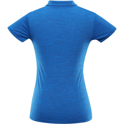 Women's outdoor polo DONNA electric blue lemonade 2