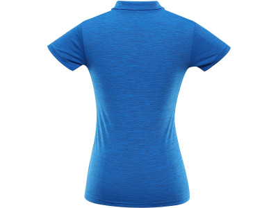 Women's outdoor polo DONNA electric blue lemonade