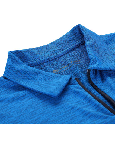 Women's outdoor polo DONNA electric blue lemonade