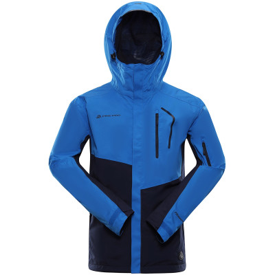 Men´s outdoor jacket IMPEC electric blue lemonade
