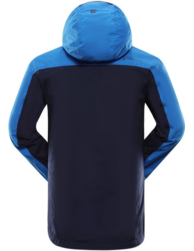 Men´s outdoor jacket IMPEC electric blue lemonade