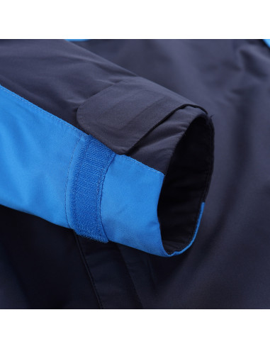 Men´s outdoor jacket IMPEC electric blue lemonade