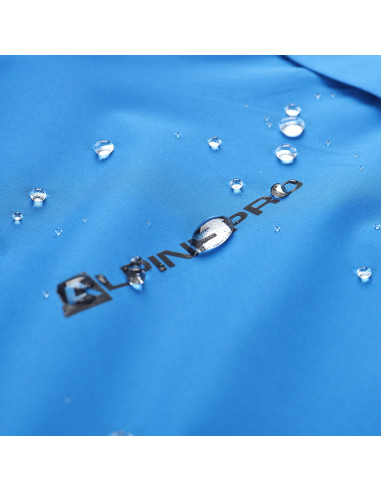 Men´s outdoor jacket IMPEC electric blue lemonade