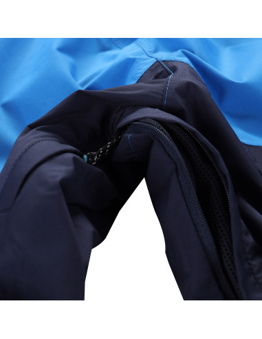 Men´s outdoor jacket IMPEC electric blue lemonade