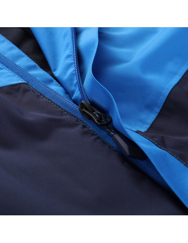 Men´s outdoor jacket IMPEC electric blue lemonade