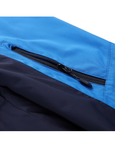 Men´s outdoor jacket IMPEC electric blue lemonade