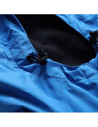 Men´s outdoor jacket IMPEC electric blue lemonade
