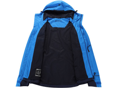 Men´s outdoor jacket IMPEC electric blue lemonade