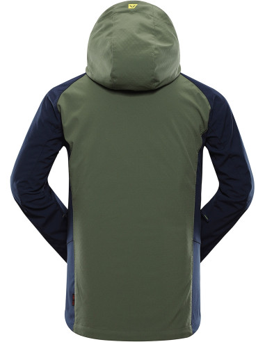 Vīriešu pārgājienu softshell jaka LANC olīvu