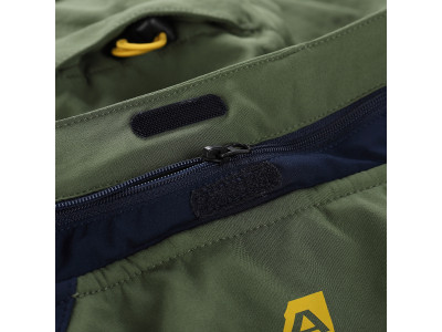 Vīriešu pārgājienu softshell jaka LANC olīvu