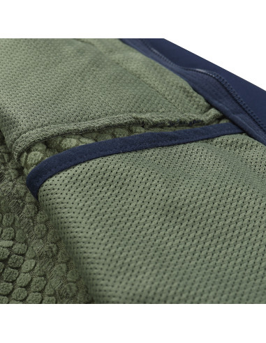 Vīriešu pārgājienu softshell jaka LANC olīvu