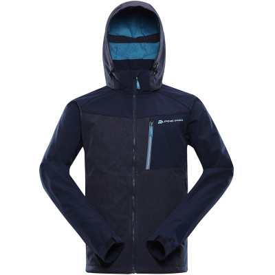 Men´s softshell jacket LANC mood indigo