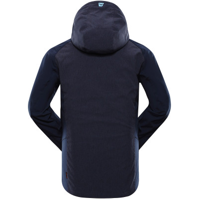 Vīriešu pārgājienu softshell jaka LANC tumši zils 2