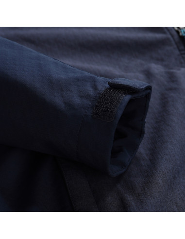 Vīriešu pārgājienu softshell jaka LANC tumši zils