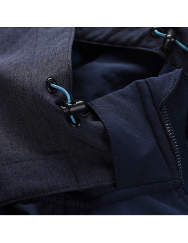 Men´s softshell jacket LANC mood indigo