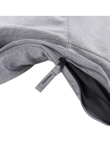 Vīriešu pārgājienu softshell jaka LANC pilsētas pelēks