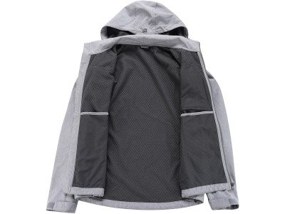 Vīriešu pārgājienu softshell jaka LANC pilsētas pelēks