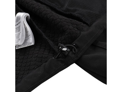 Vīriešu pārgājienu softshell jaka LANC melns
