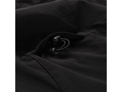 Vīriešu pārgājienu softshell jaka LANC melns