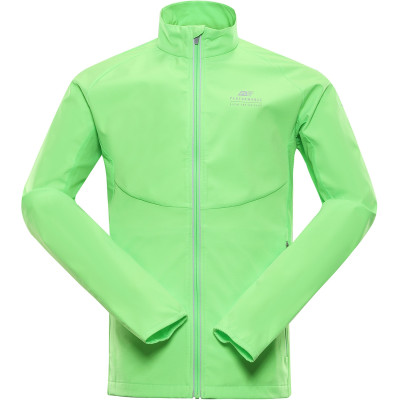 Vīriešu sporta softshell jaka MULT neona zaļš